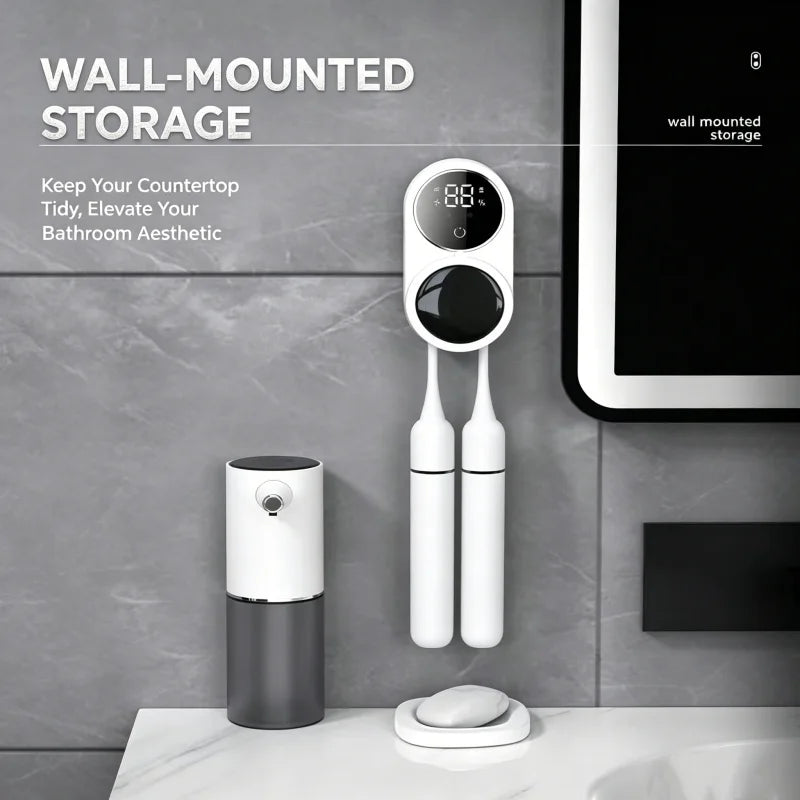 Compact Travel UV Toothbrush Protector